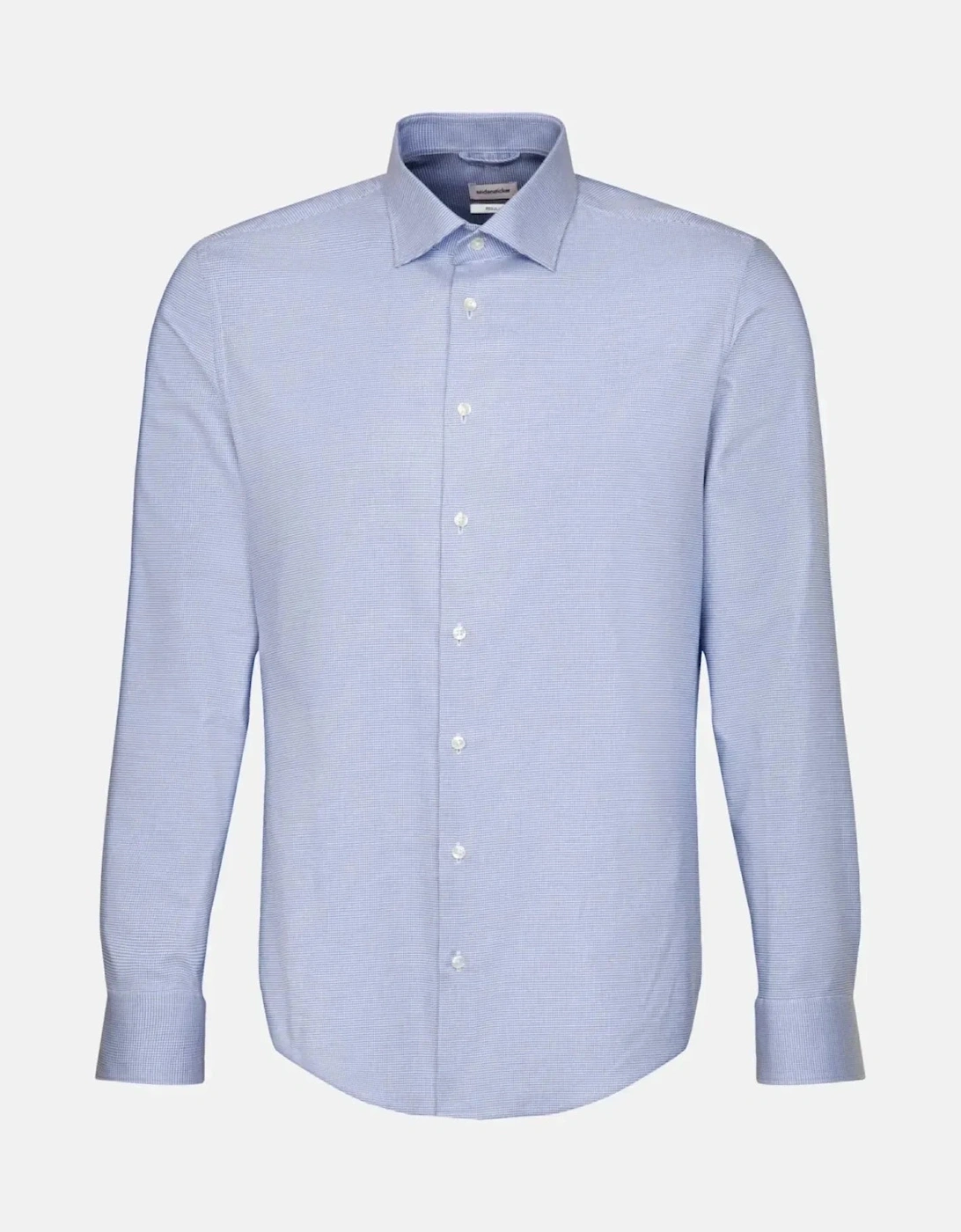 Regular Fit No Iron New Kent Structured Business Shirt Light Blue