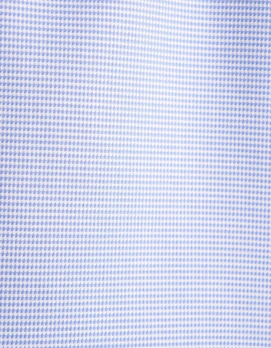 Regular Fit No Iron New Kent Structured Business Shirt Light Blue