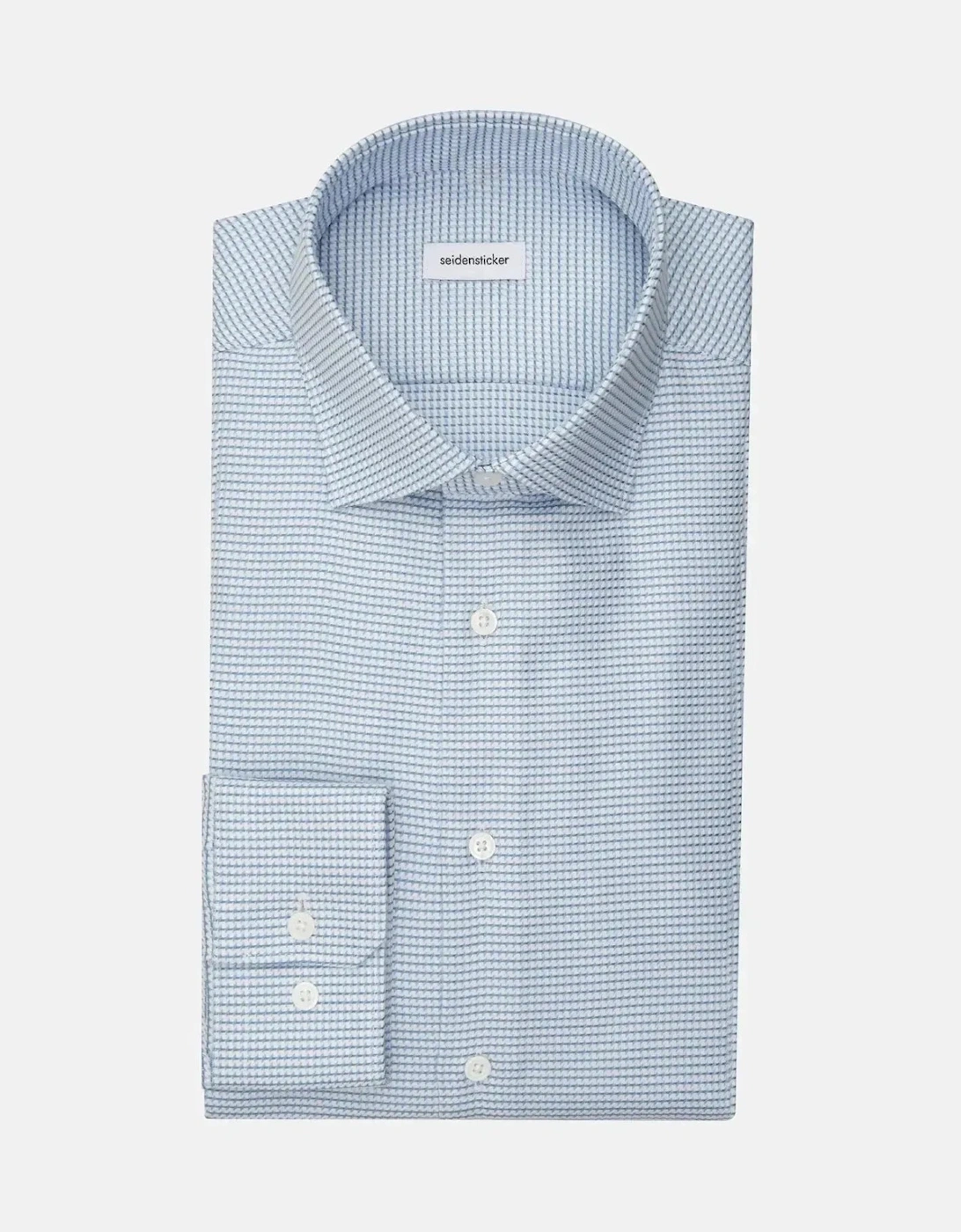 Slim Fit No Iron New Kent Structured Business Shirt Light Green