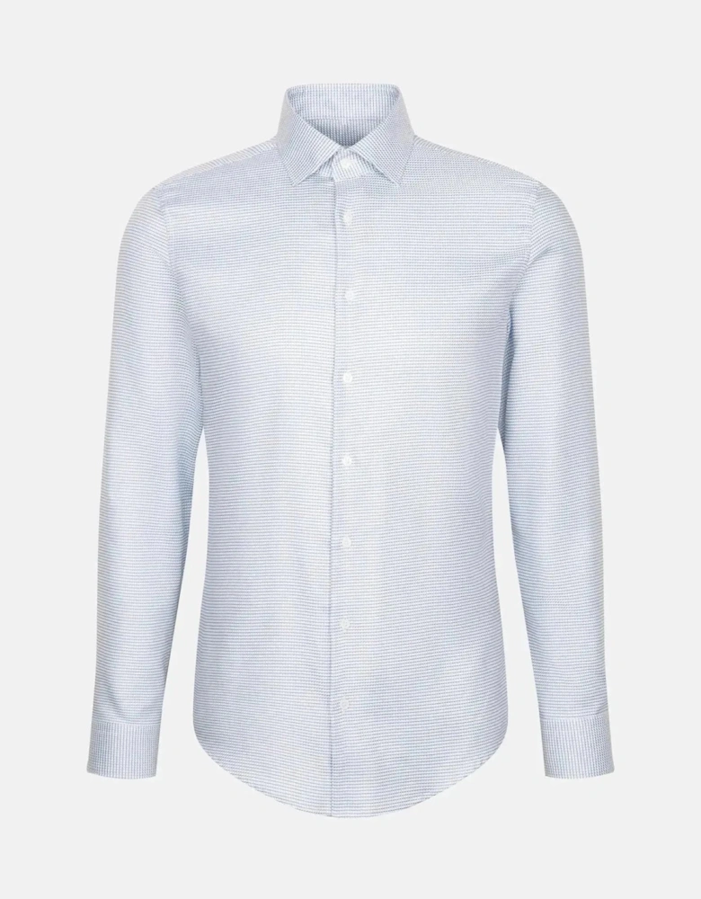 Slim Fit No Iron New Kent Structured Business Shirt Light Green