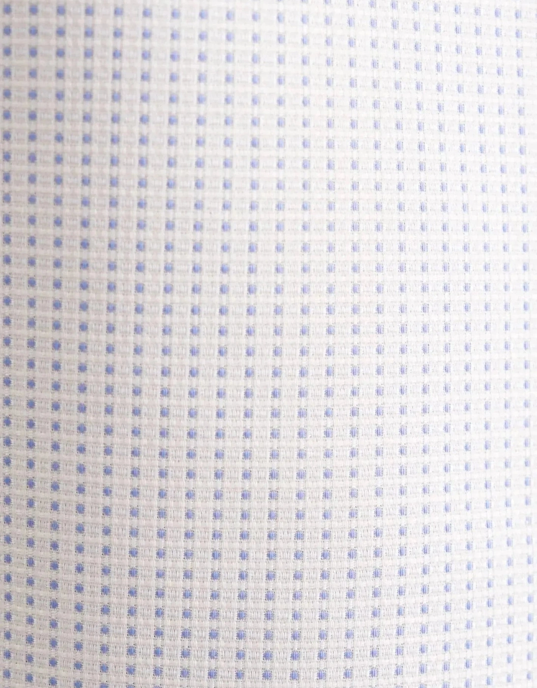 Slim Fit No Iron Spread Kent Structured Pattern Business Shirt Light Blue