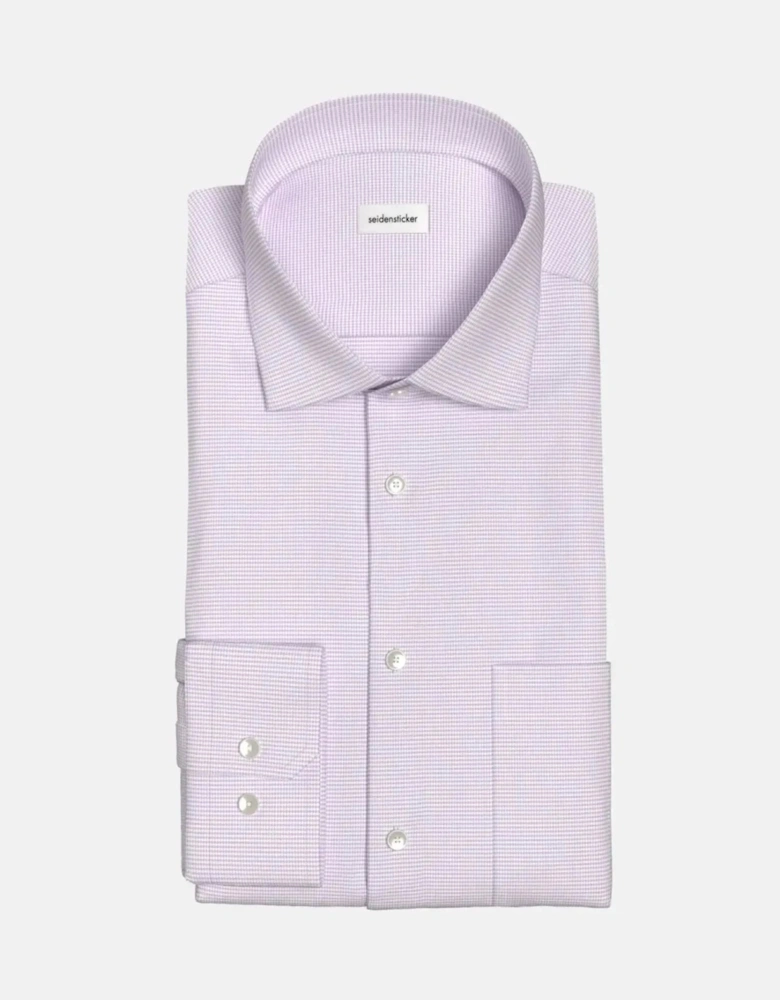 Regular Fit No Iron New Kent Structured Business Shirt Pink