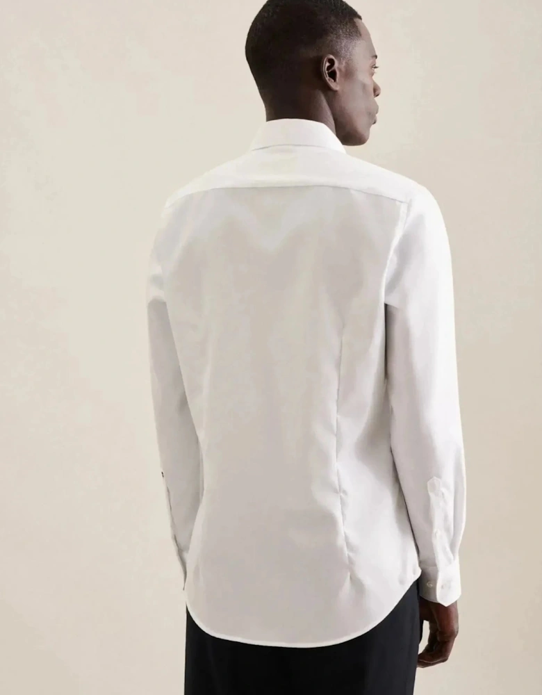 Regular Fit No Iron New Kent Combi Cuff Business Shirt White