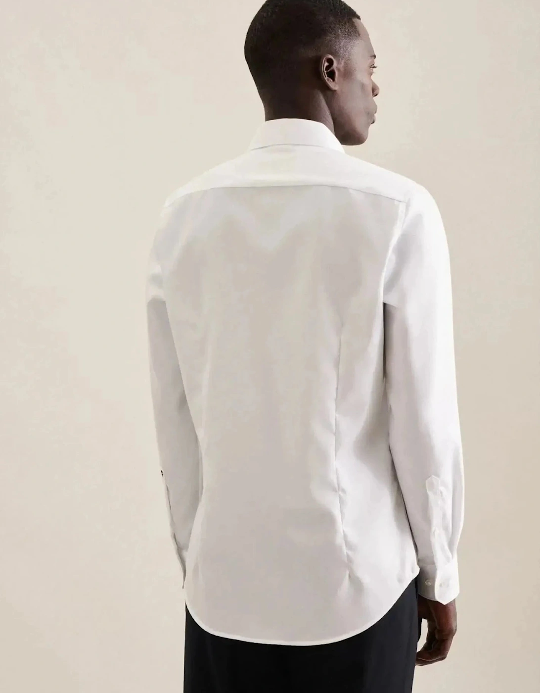 Regular Fit No Iron New Kent Combi Cuff Business Shirt White