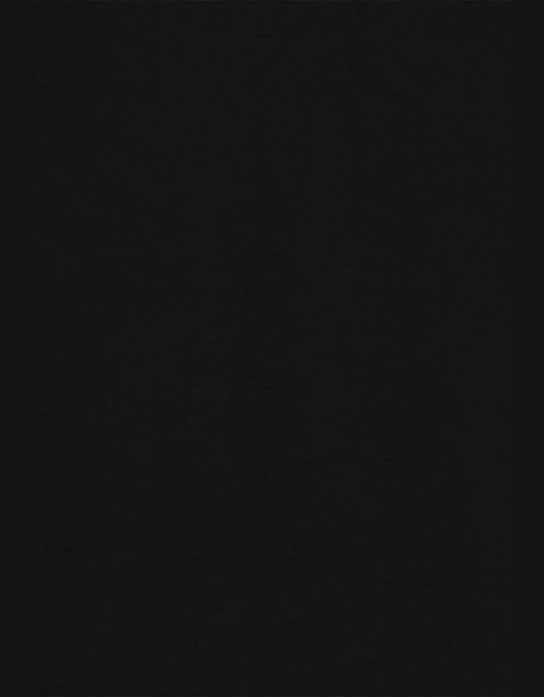 Merino Wool Roll Neck Knit Black