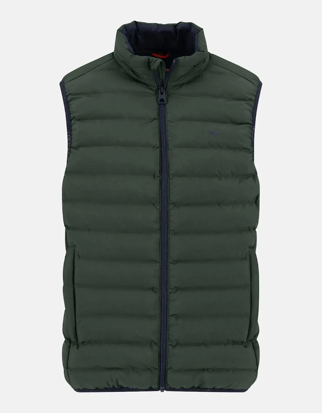 Basic Light Weight Gilet Dark Ivy