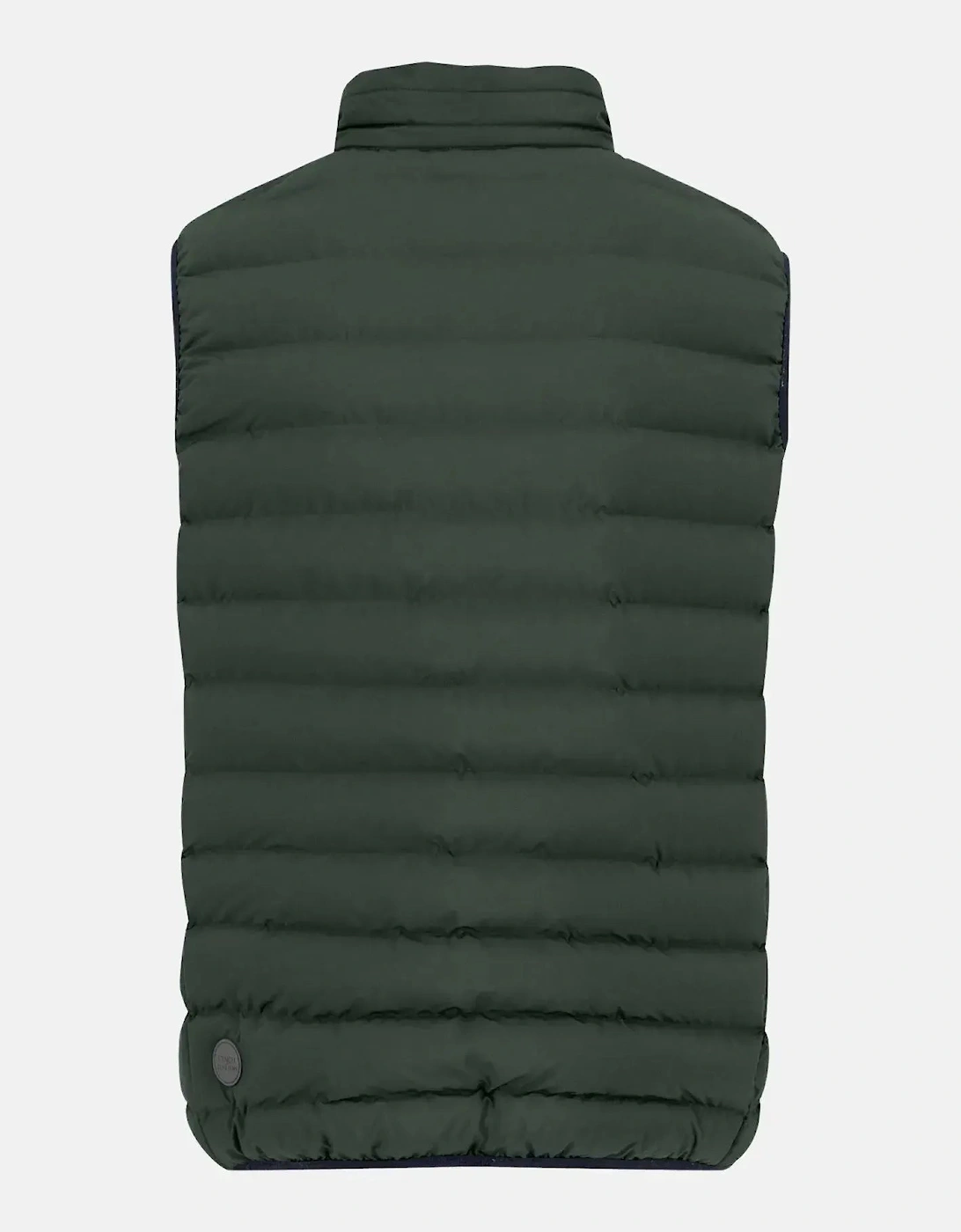 Basic Light Weight Gilet Dark Ivy