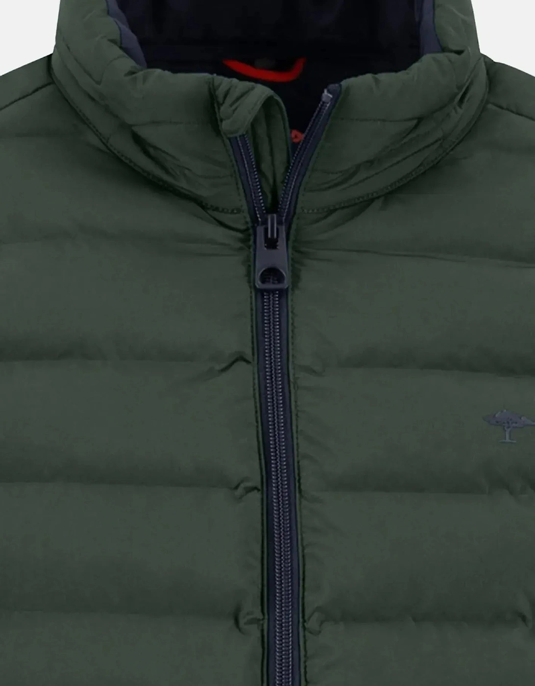 Basic Light Weight Gilet Dark Ivy