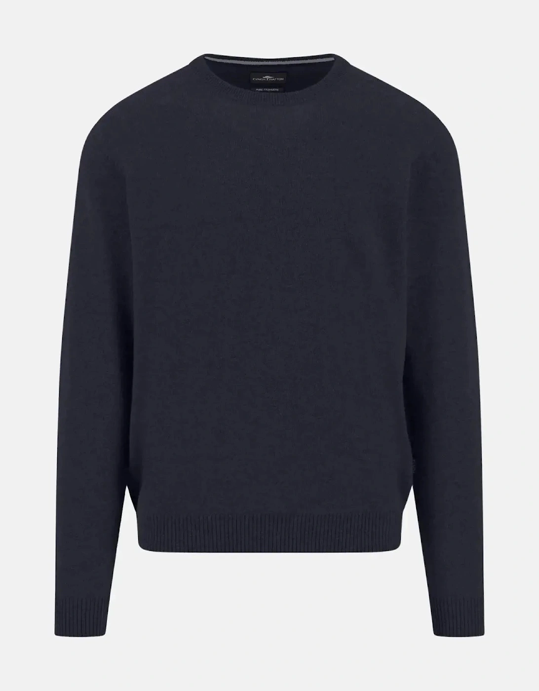 Pure Cashmere Crewneck Knit Navy
