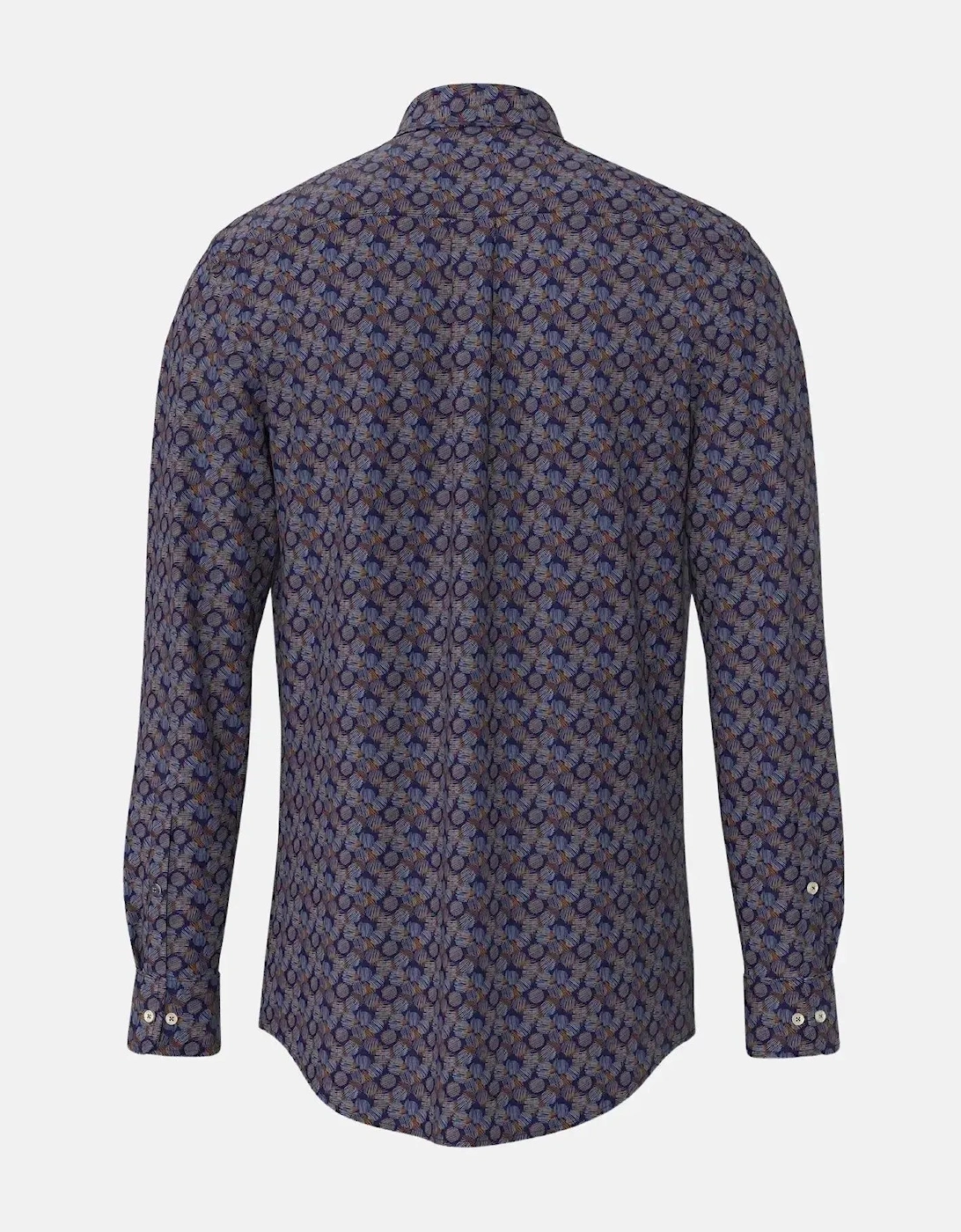 Allover Modern Print Shirt Hazel