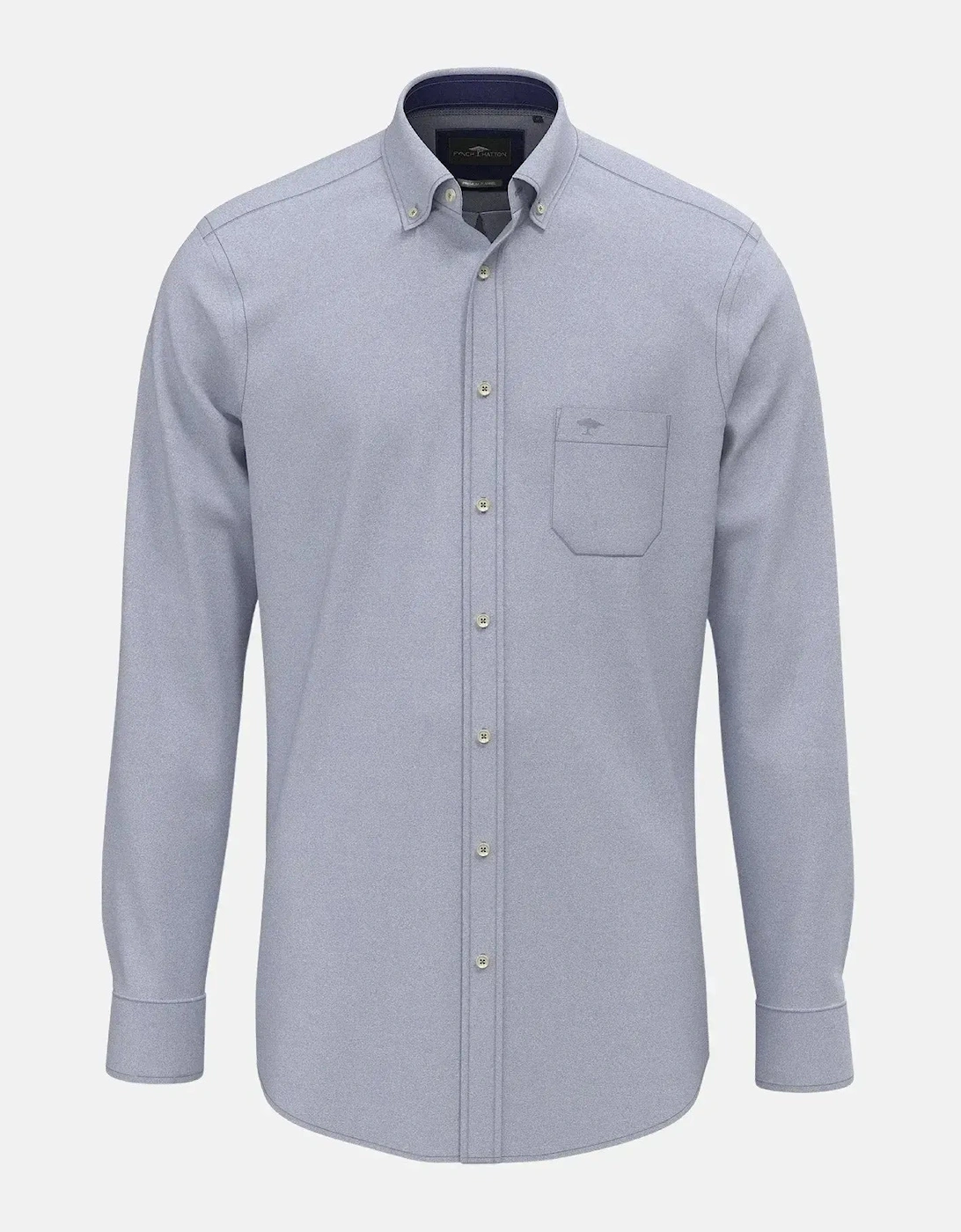 Essential Flannel Button Down Shirt Crystal Blue