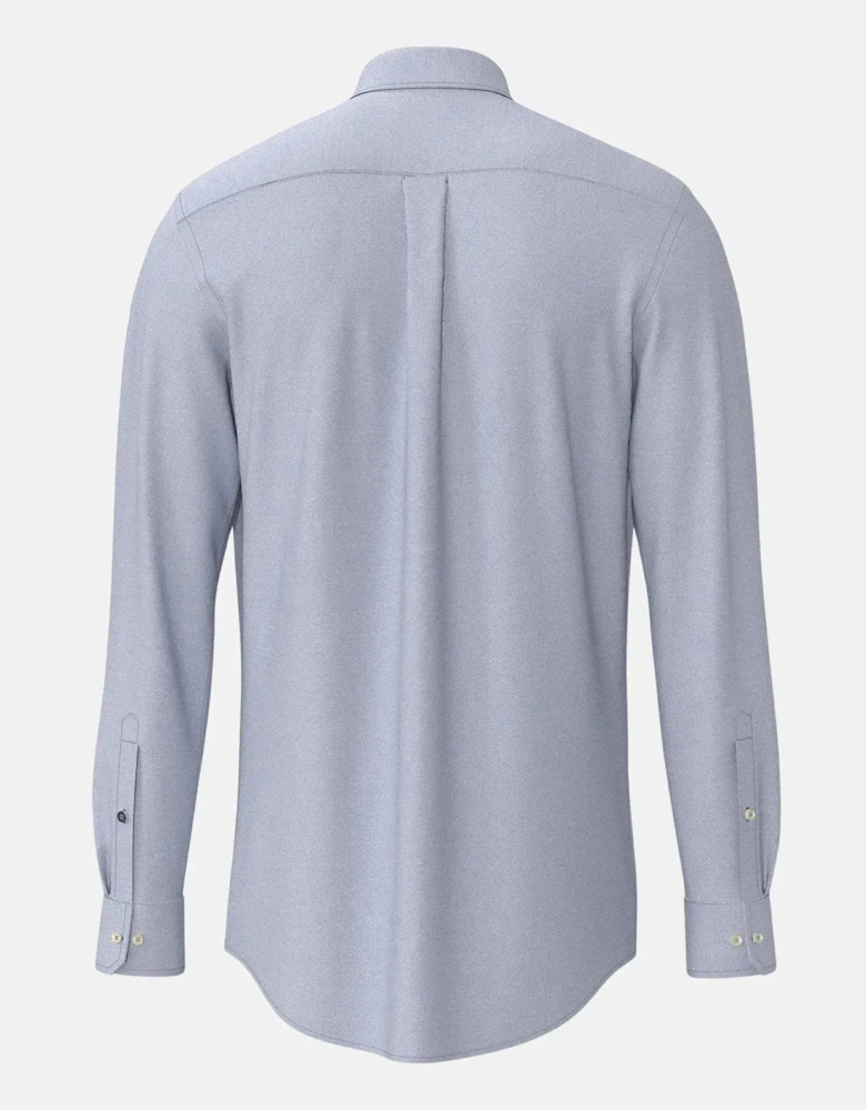 Essential Flannel Button Down Shirt Crystal Blue