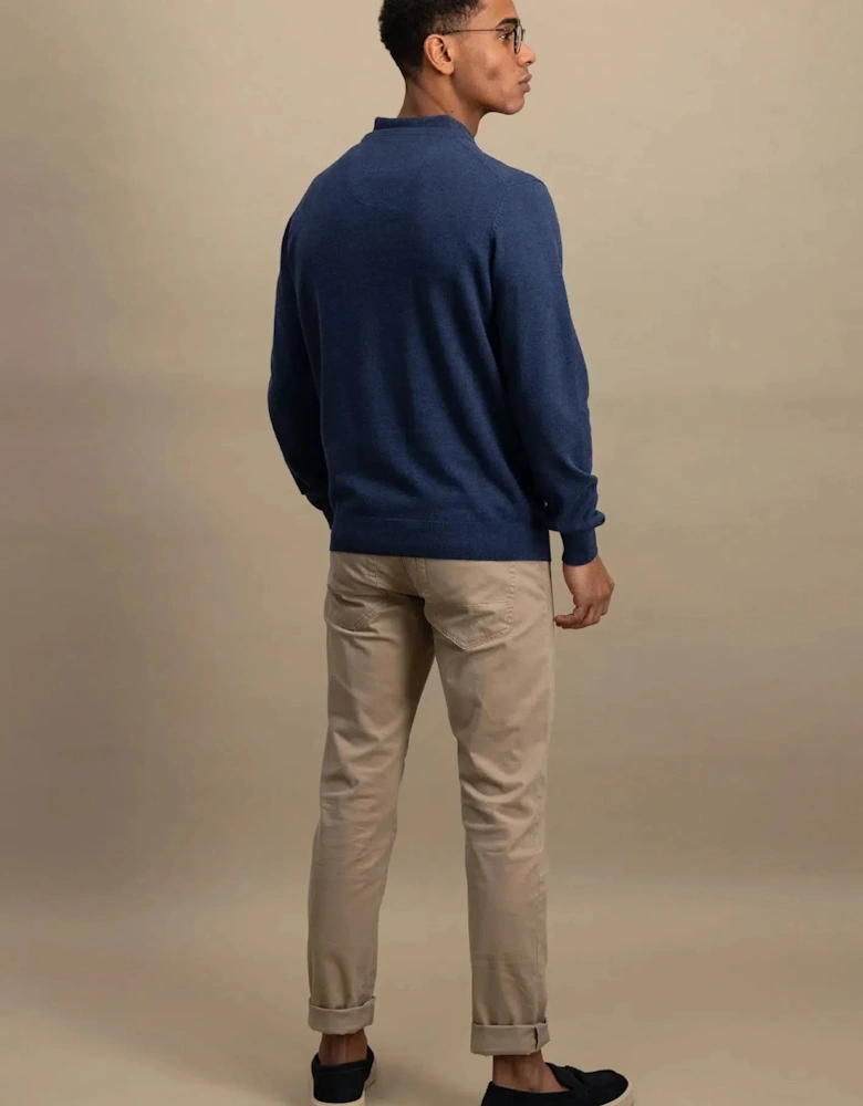 Superfine Cotton Crewneck Knit Night