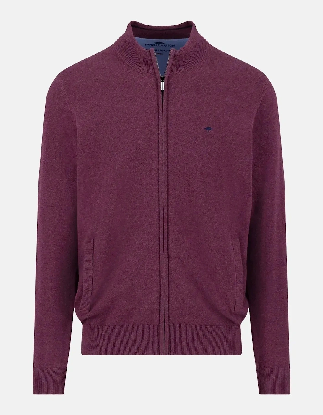 Superfine Stand-Up Cardigan Deep Merlot, 4 of 3