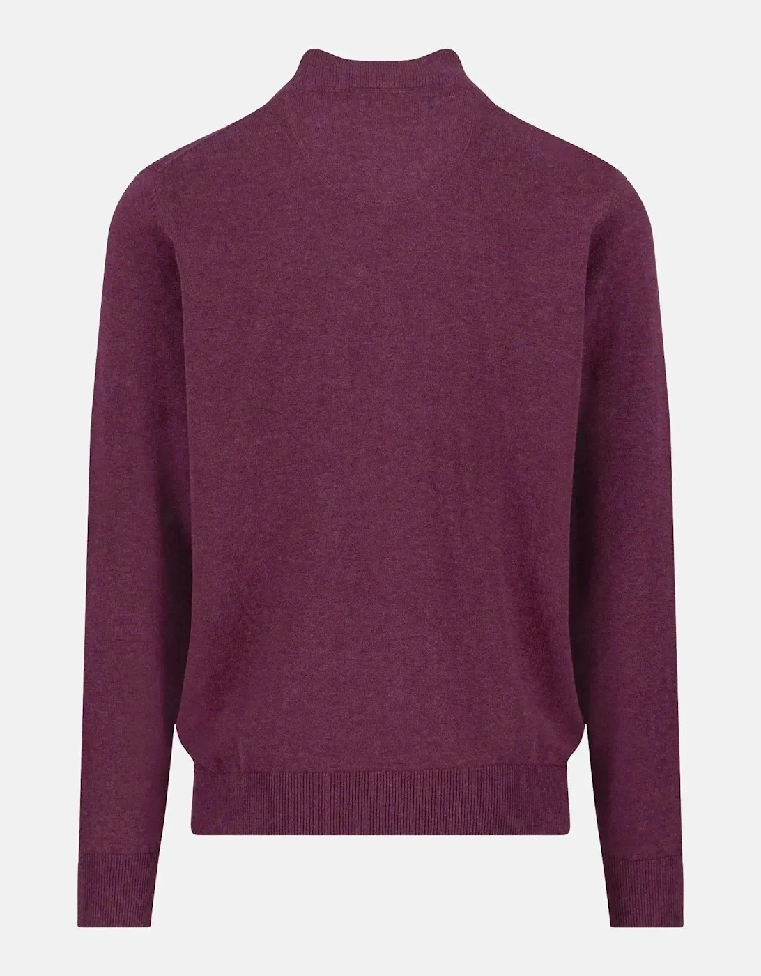 Superfine Stand-Up Cardigan Deep Merlot