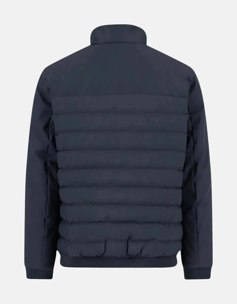 Basic Puffer Hybrid Jacket Dark Navy