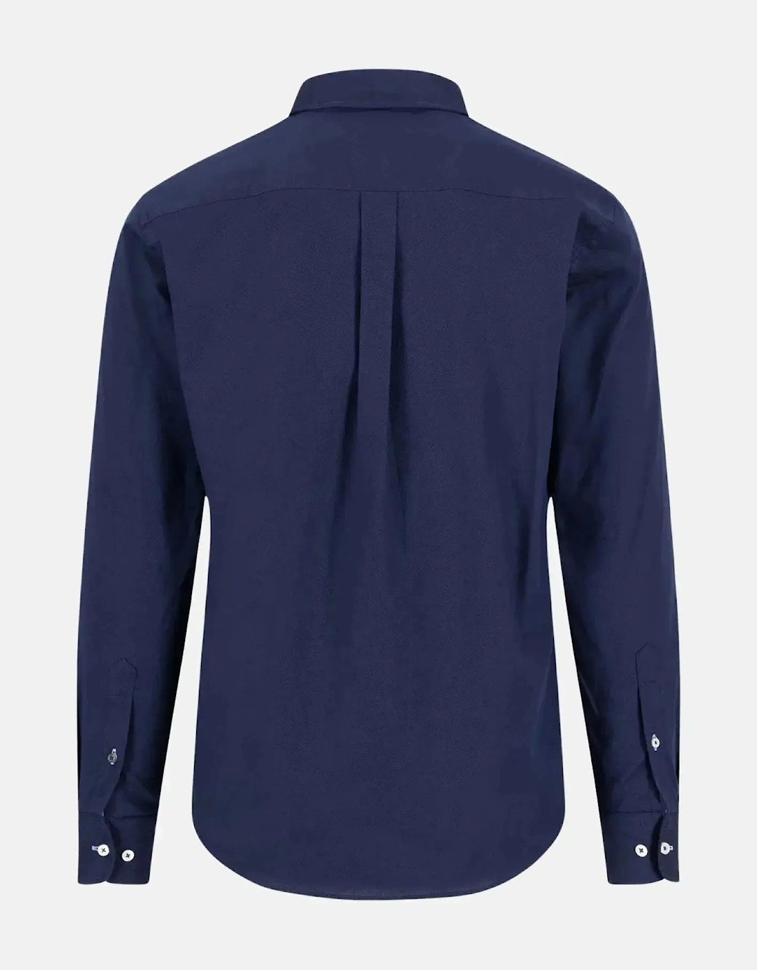 Essential Textured Dobby Shirt Navy
