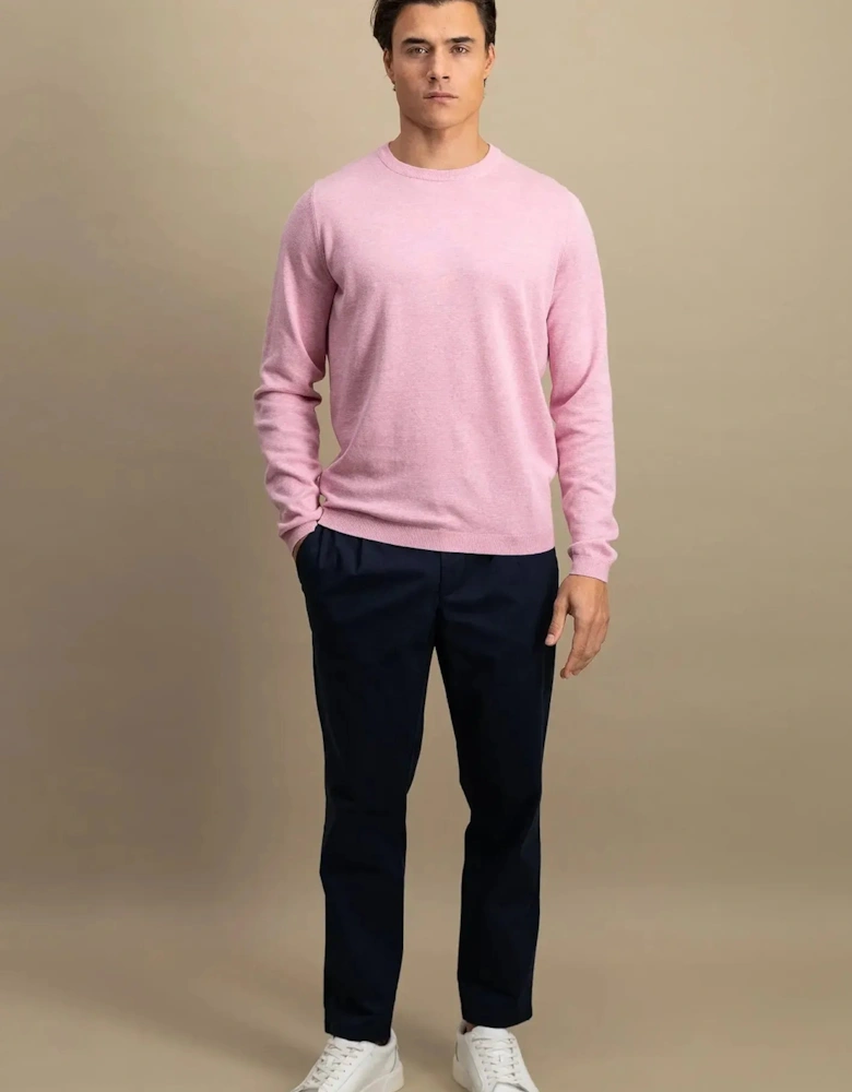 Air Cotton Crewneck Knit Peony