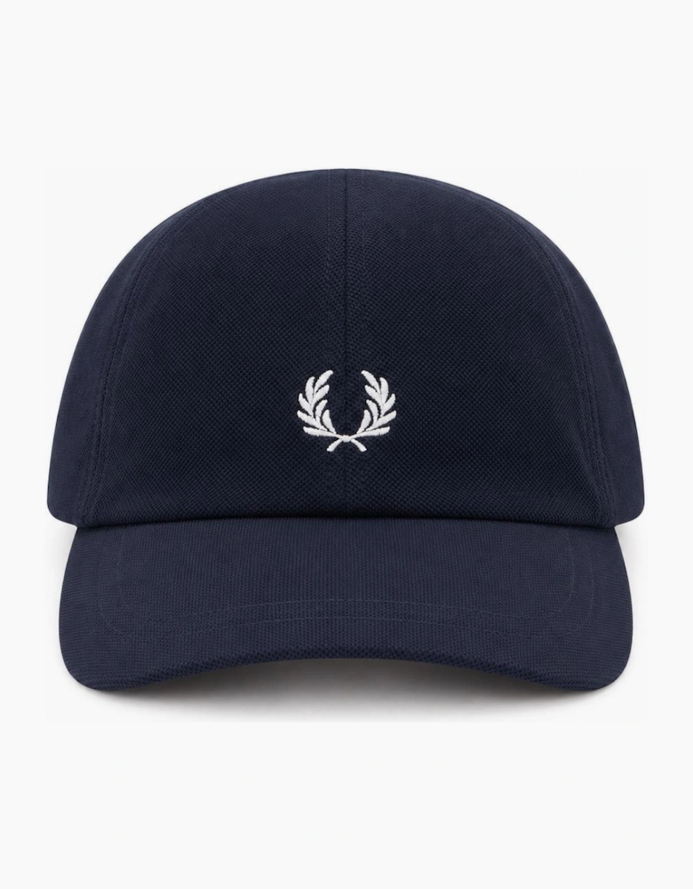 Fred Perry Piqué Classic Cap Navy/Snow White