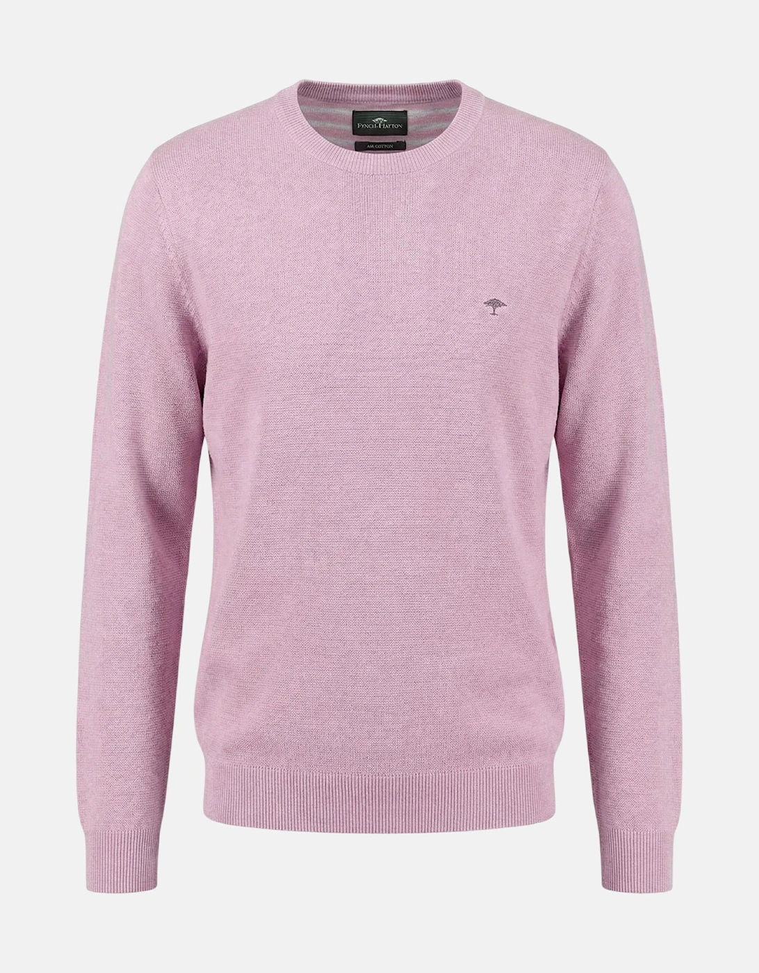 Fine Knit Air Cotton Crewneck Sweater Magnolia, 3 of 2