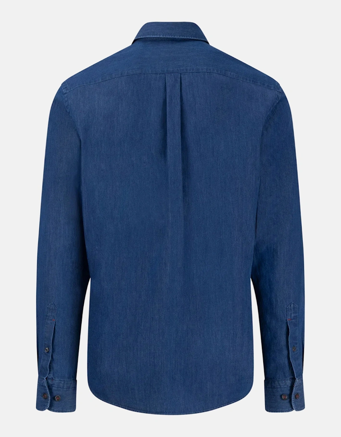Button Down Denim Shirt Dark Wash