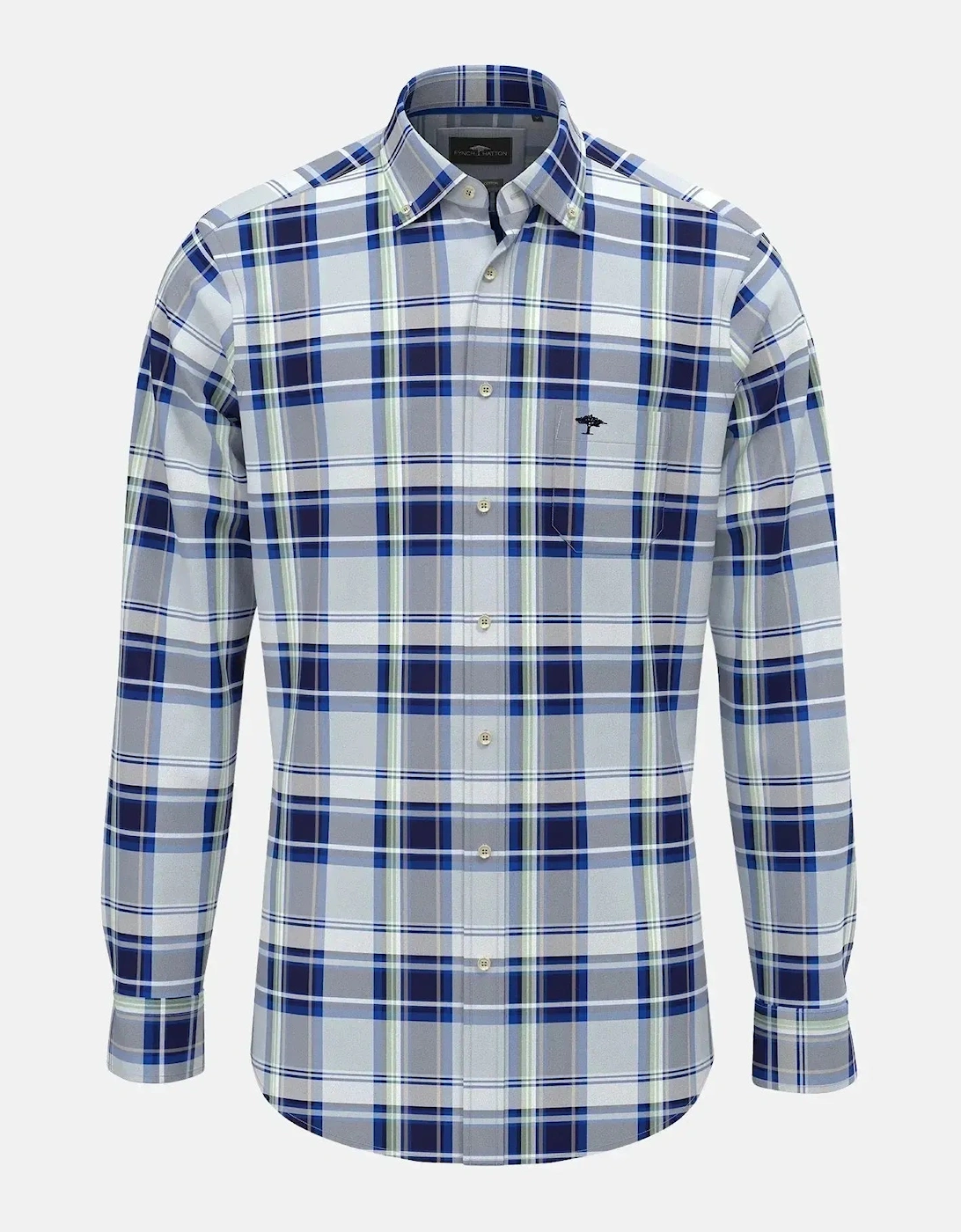 Colorful Combi Check Shirt Navy, 3 of 2