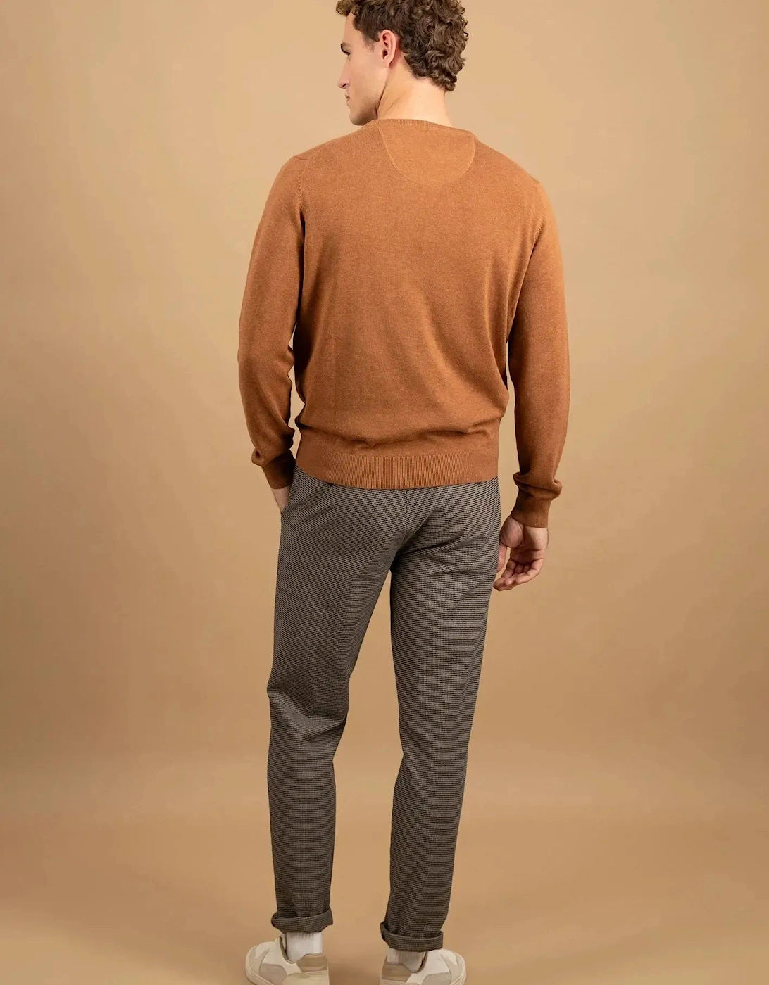 Fine Knit Cotton Crewneck Hazel