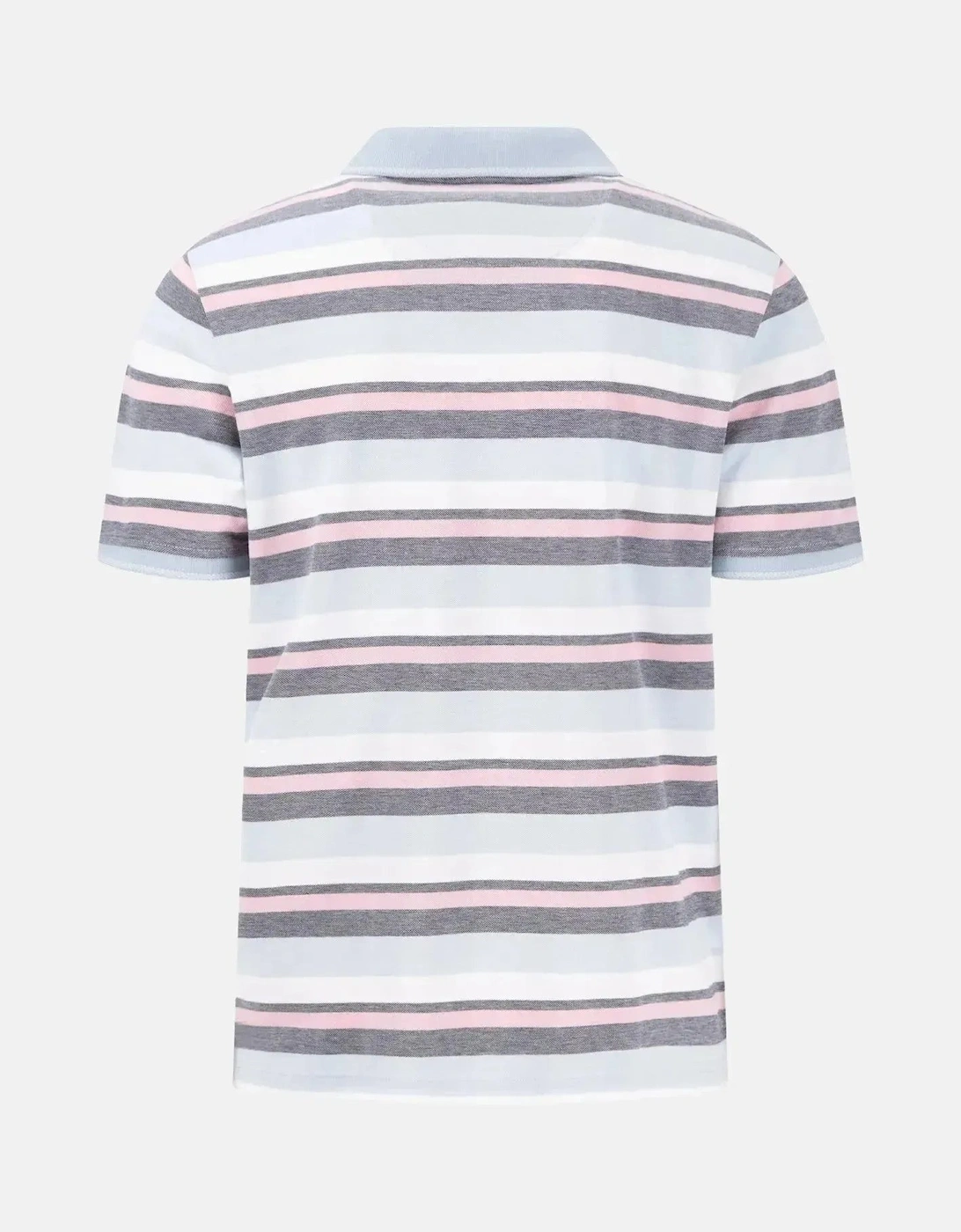 Striped Casual Fit Polo Shirt Summer Breeze