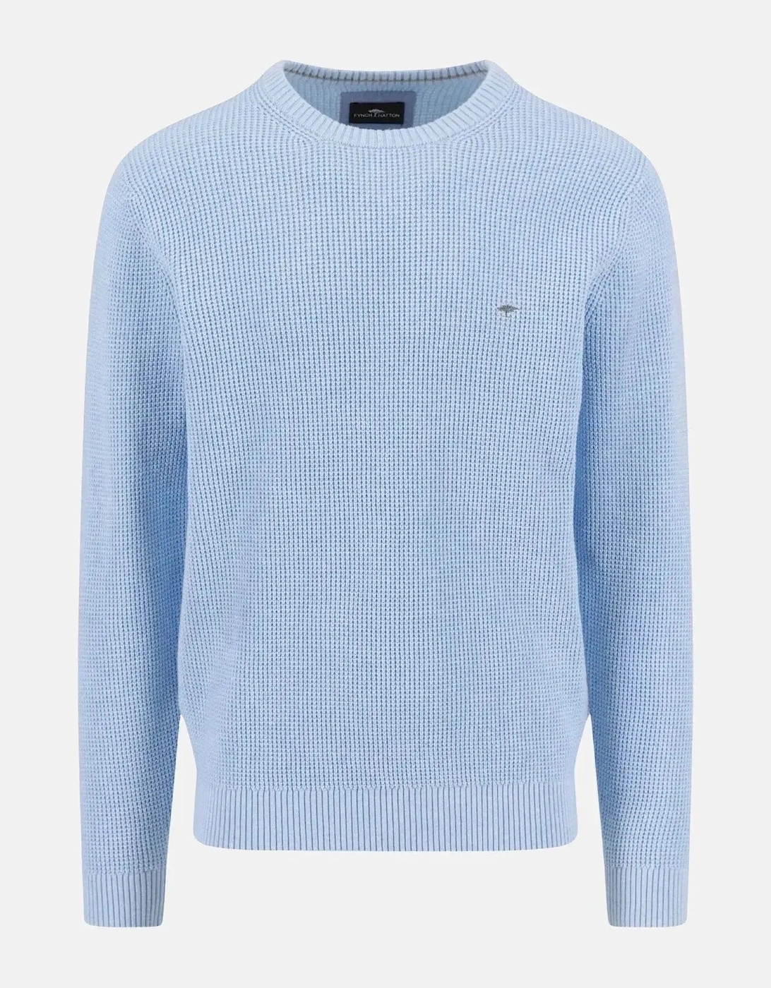 Structured Cotton Crewneck Knit New Breeze, 3 of 2