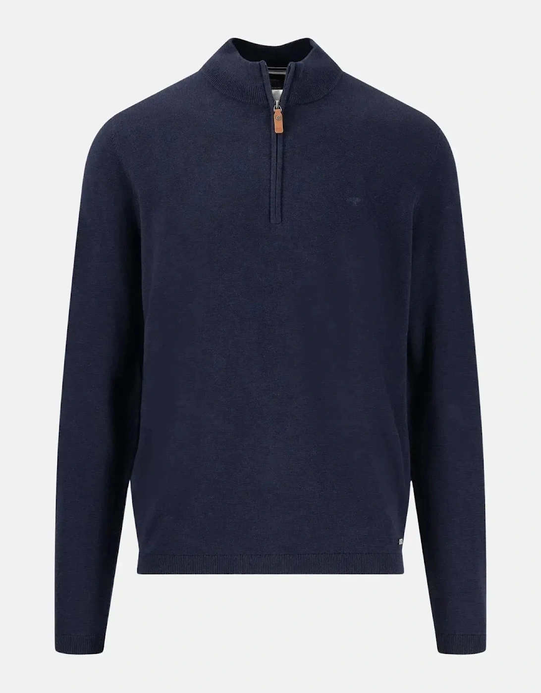 Air Cotton 1/4 Zip Knit Navy, 3 of 2