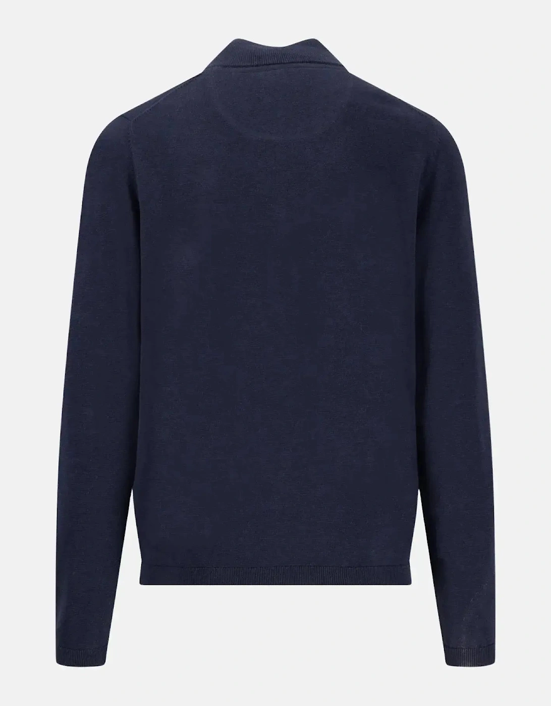 Air Cotton 1/4 Zip Knit Navy