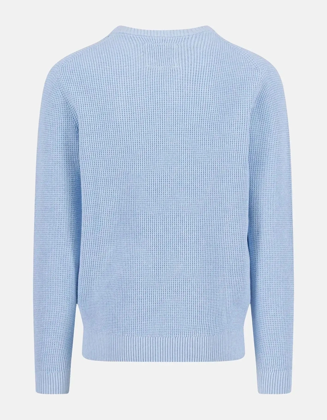 Structured Cotton Crewneck Knit New Breeze