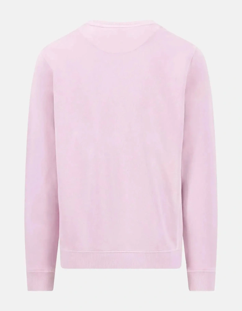 Garment Dyed Crewneck Sweatshirt Magnolia