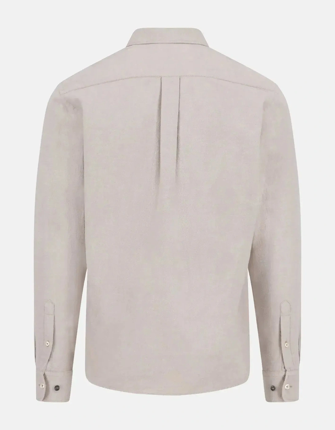 Winter Solid Button Down Shirt Taupe