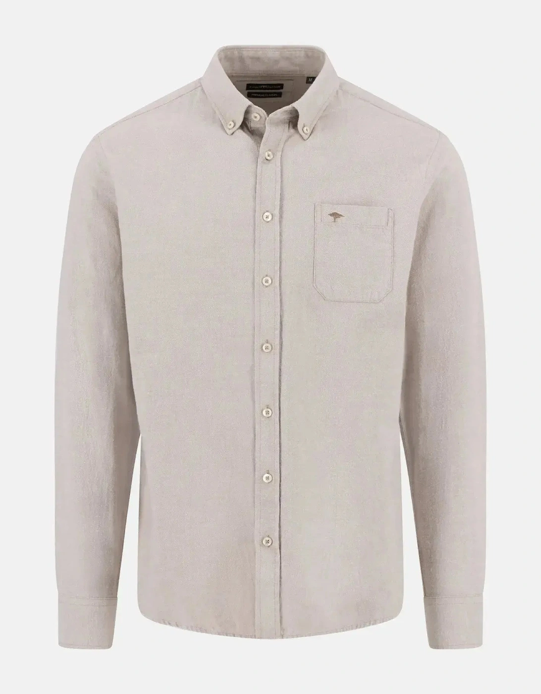 Winter Solid Button Down Shirt Taupe, 3 of 2