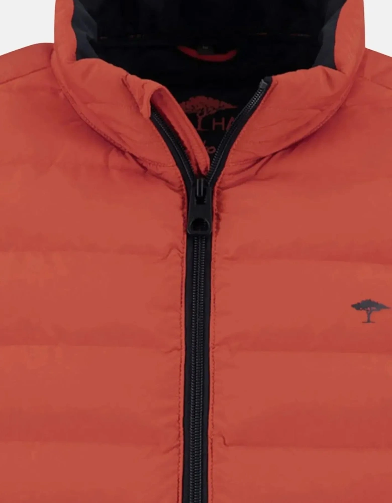 Basic Light Weight Gilet Spicy Red