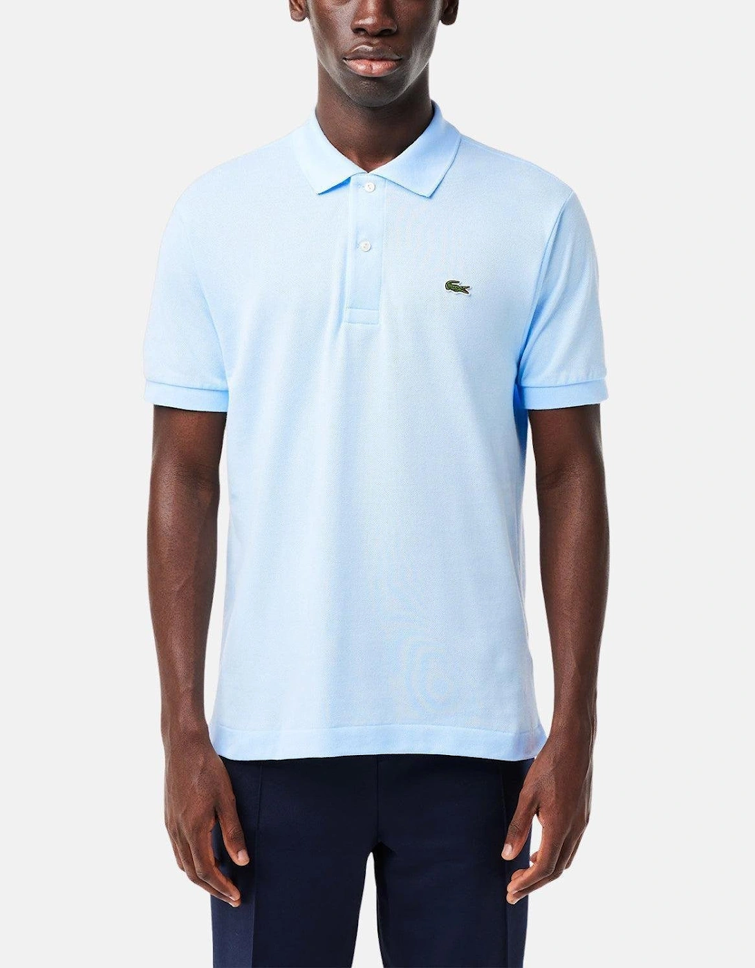 LACOSTE ORIGINAL L.12.12 POLO SHIRT LIGHT BLUE