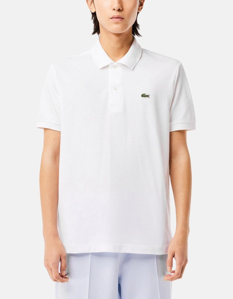 LACOSTE ORIGINAL L.12.12 POLO SHIRT WHITE