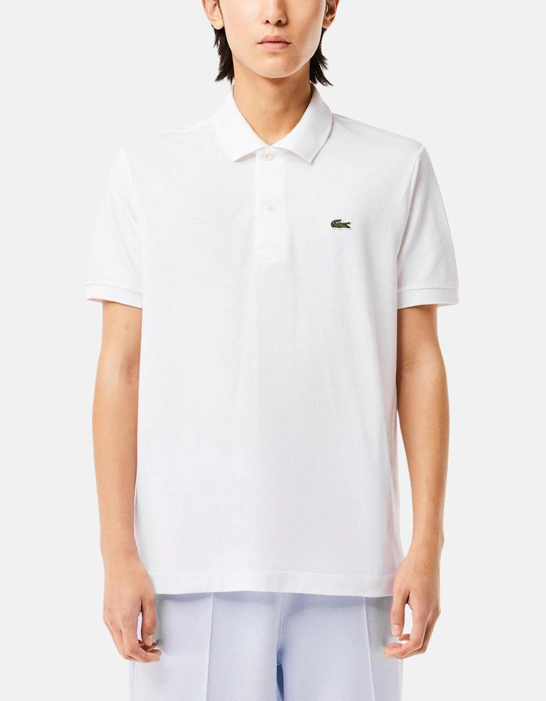 LACOSTE ORIGINAL L.12.12 POLO SHIRT WHITE