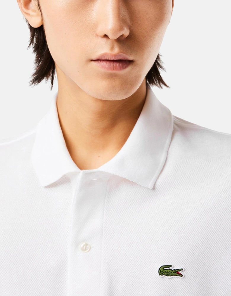 LACOSTE ORIGINAL L.12.12 POLO SHIRT WHITE