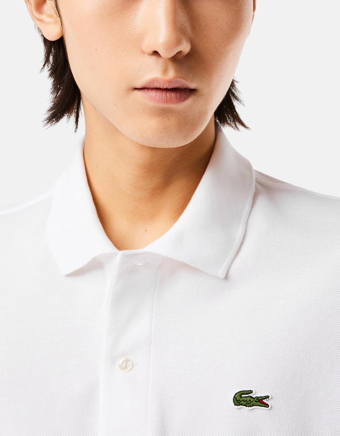 LACOSTE ORIGINAL L.12.12 POLO SHIRT WHITE