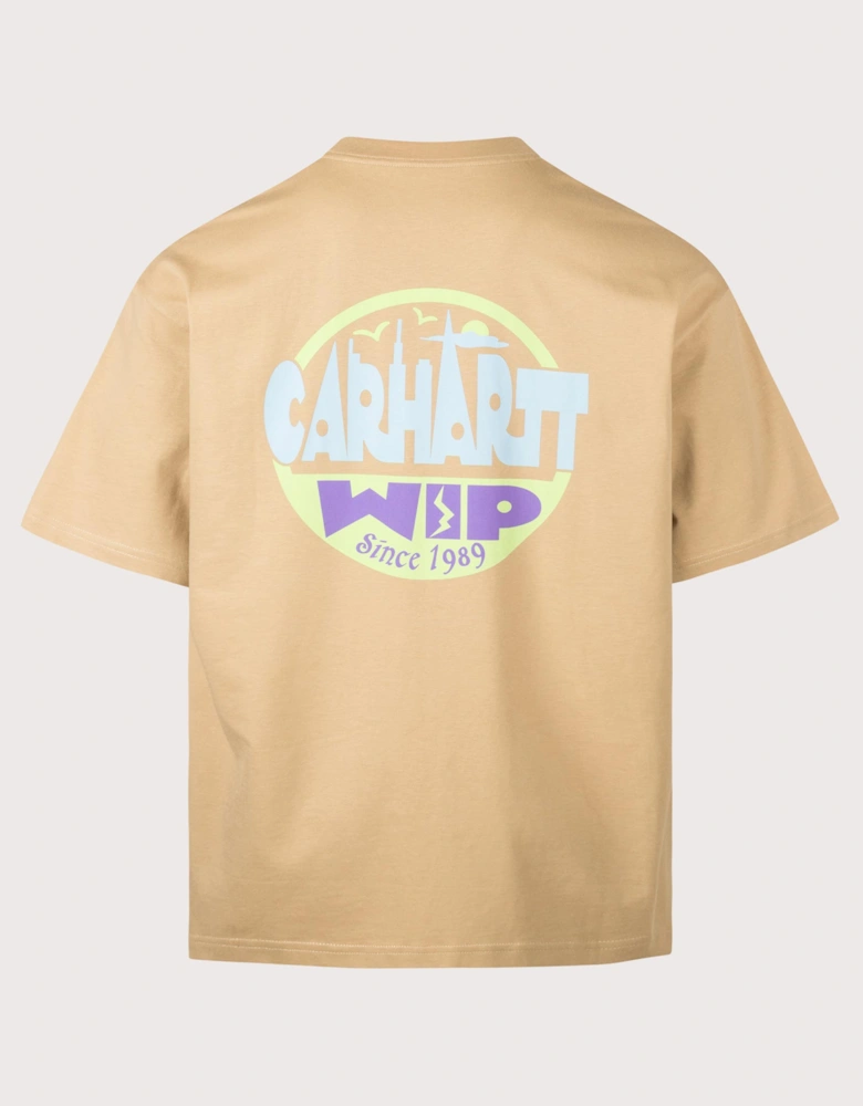 Oversized Fit Luggage Label T-Shirt