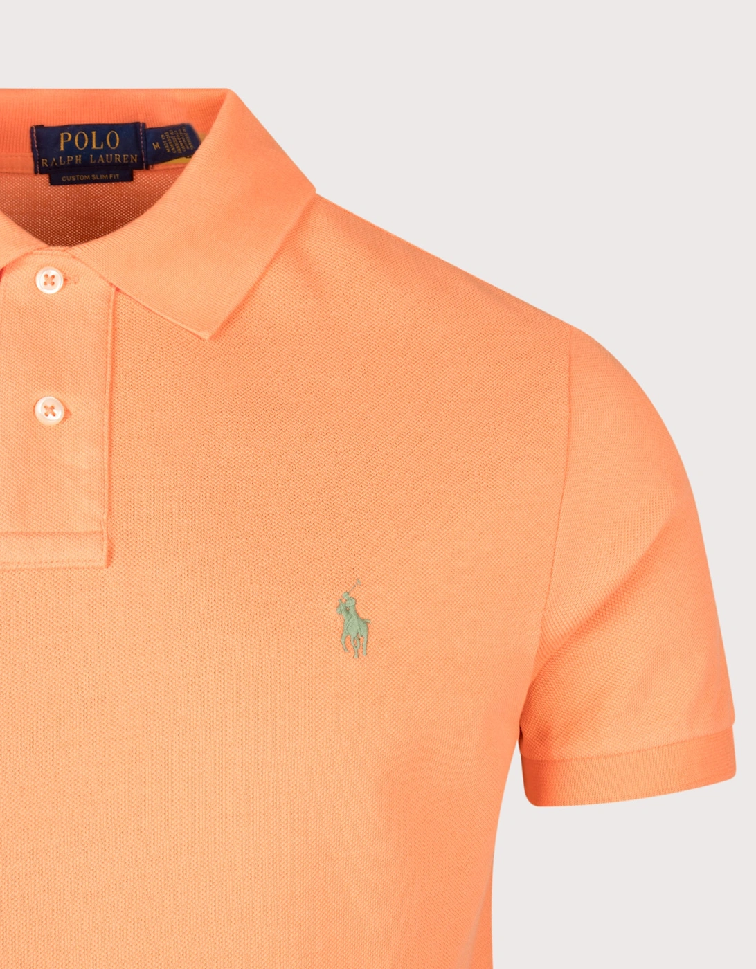 Custom Slim Fit Mesh Polo Shirt