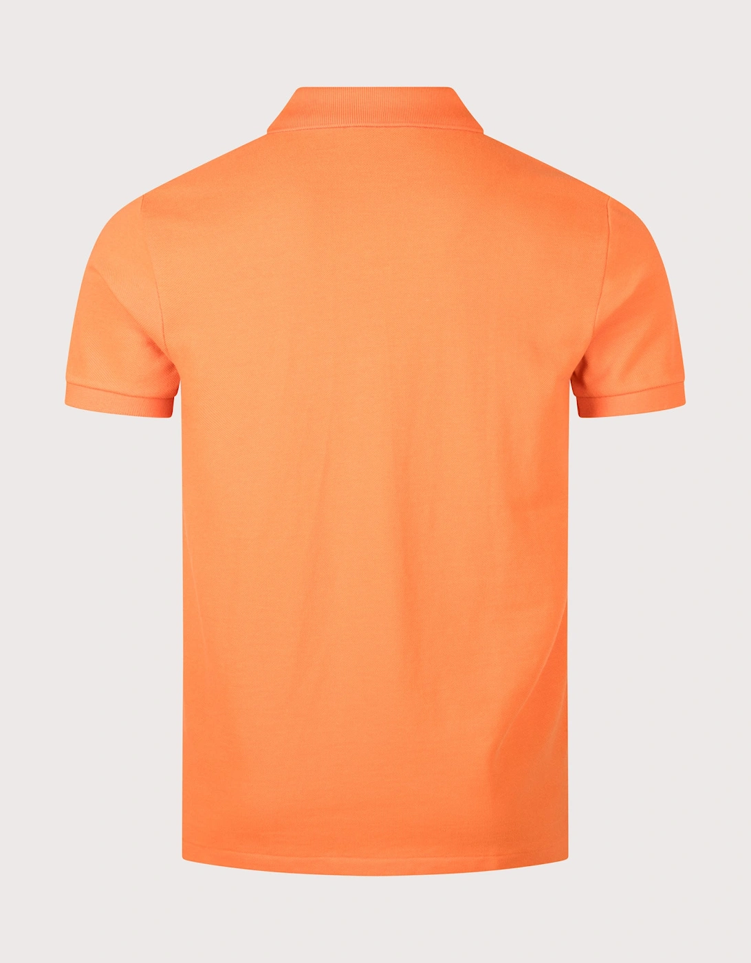 Custom Slim Fit Mesh Polo Shirt