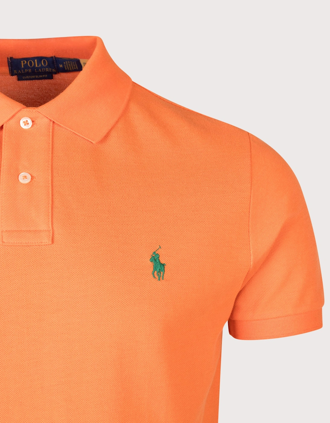 Custom Slim Fit Mesh Polo Shirt