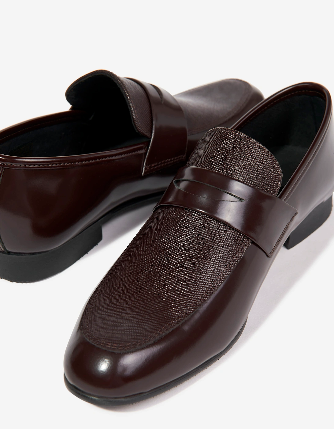 Andanines Boys Leather Shoes in Brown