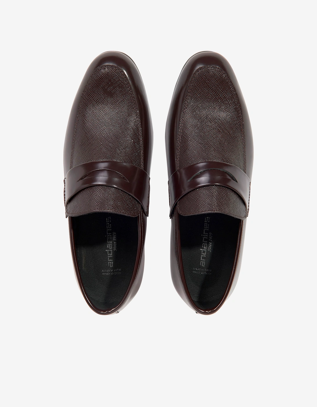 Andanines Boys Leather Shoes in Brown