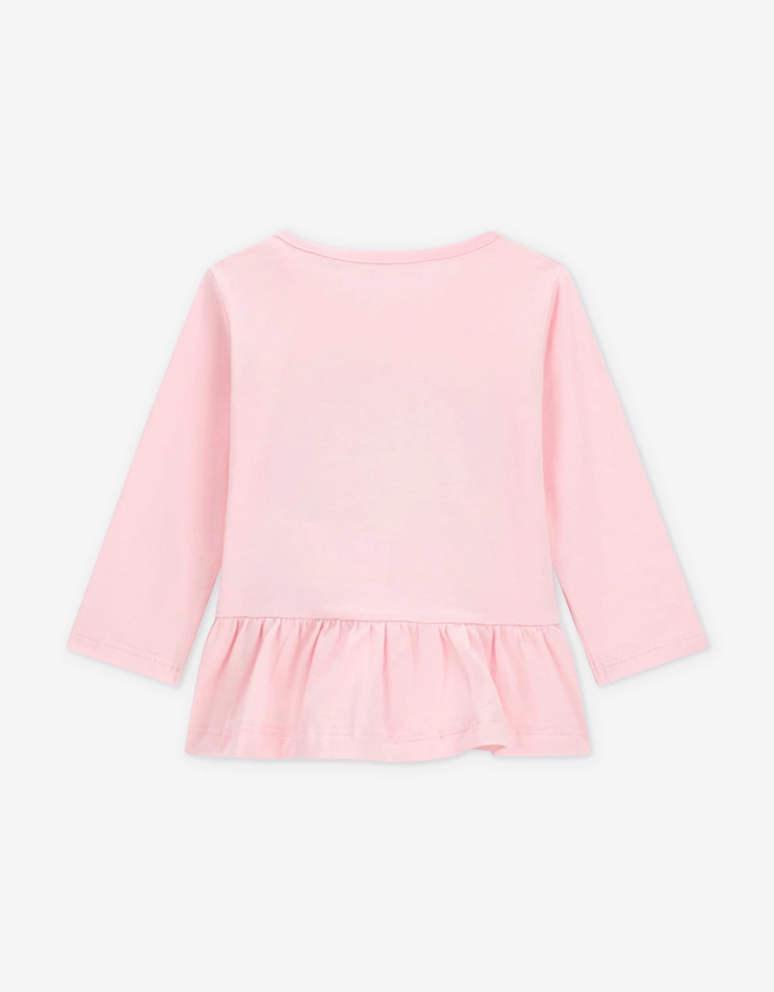 Guess Baby Girls LS T-Shirt and Leggings Set in Pink
