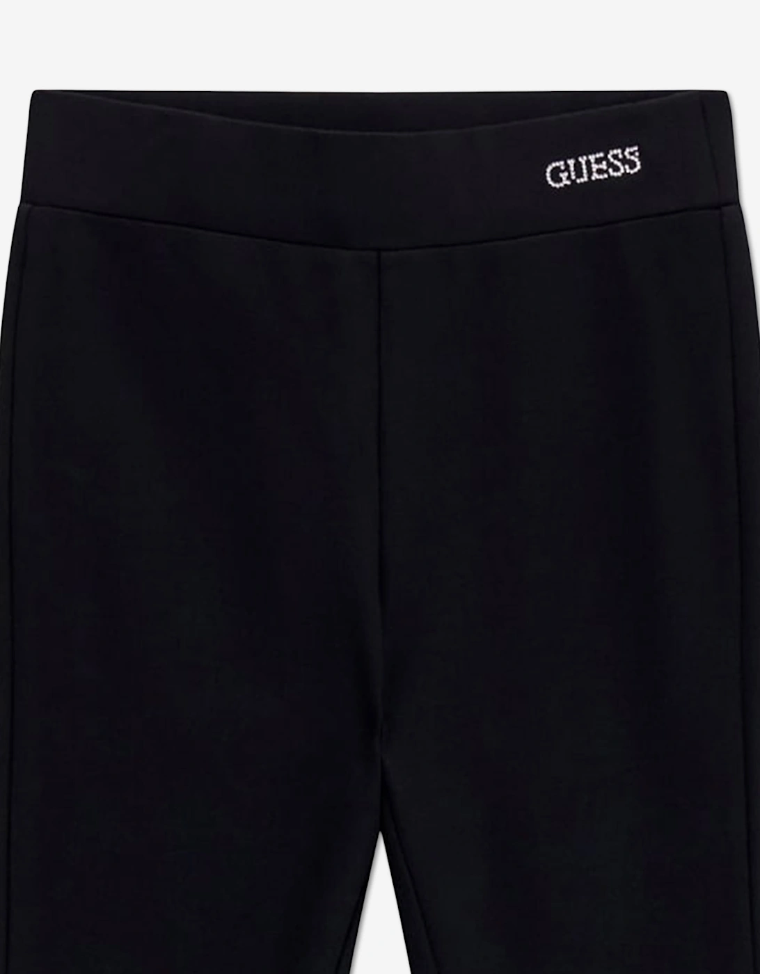 Guess Girls Punto Milano Flare Pants in Black