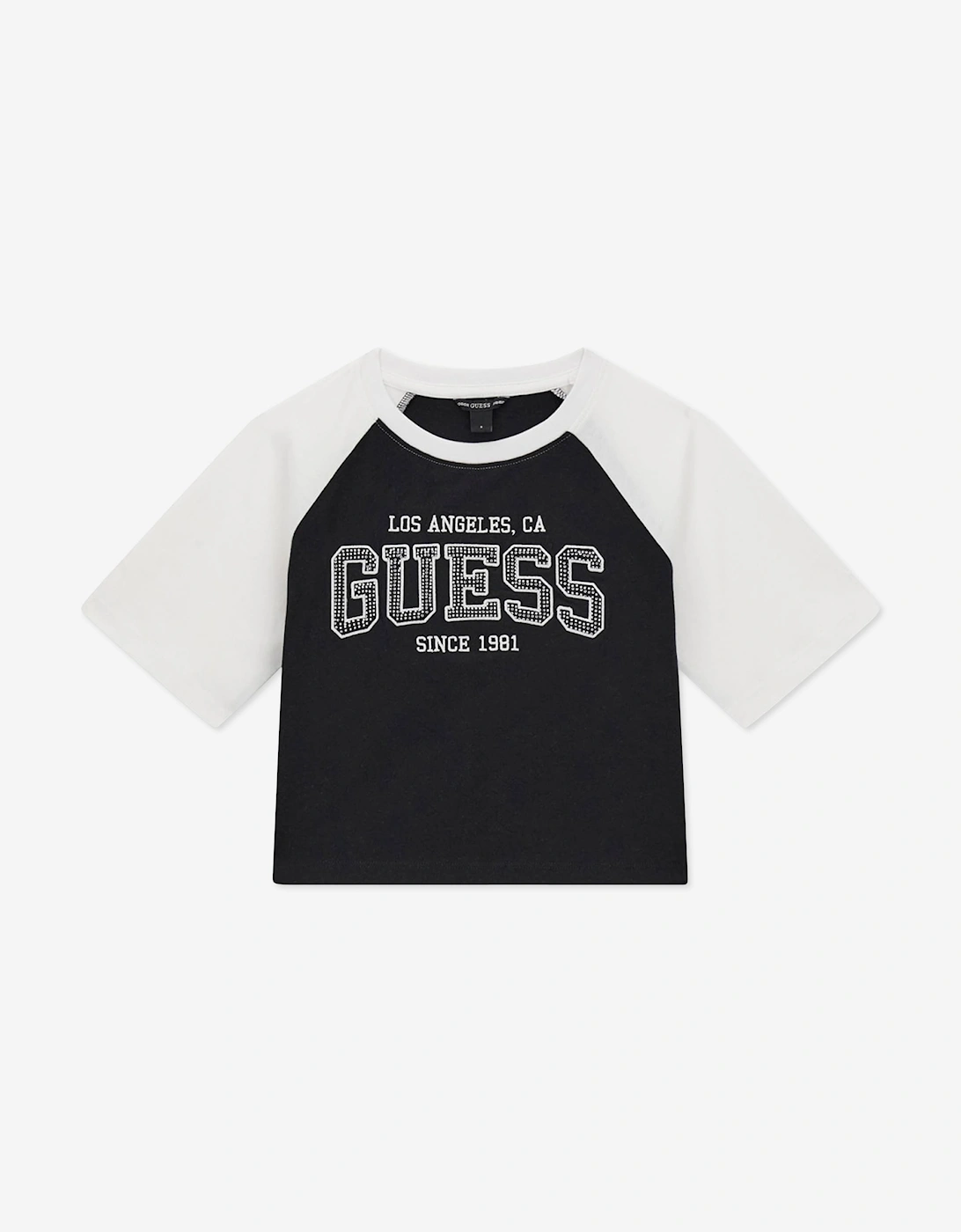 Guess Girls T-Shirt and Skort Set in Black